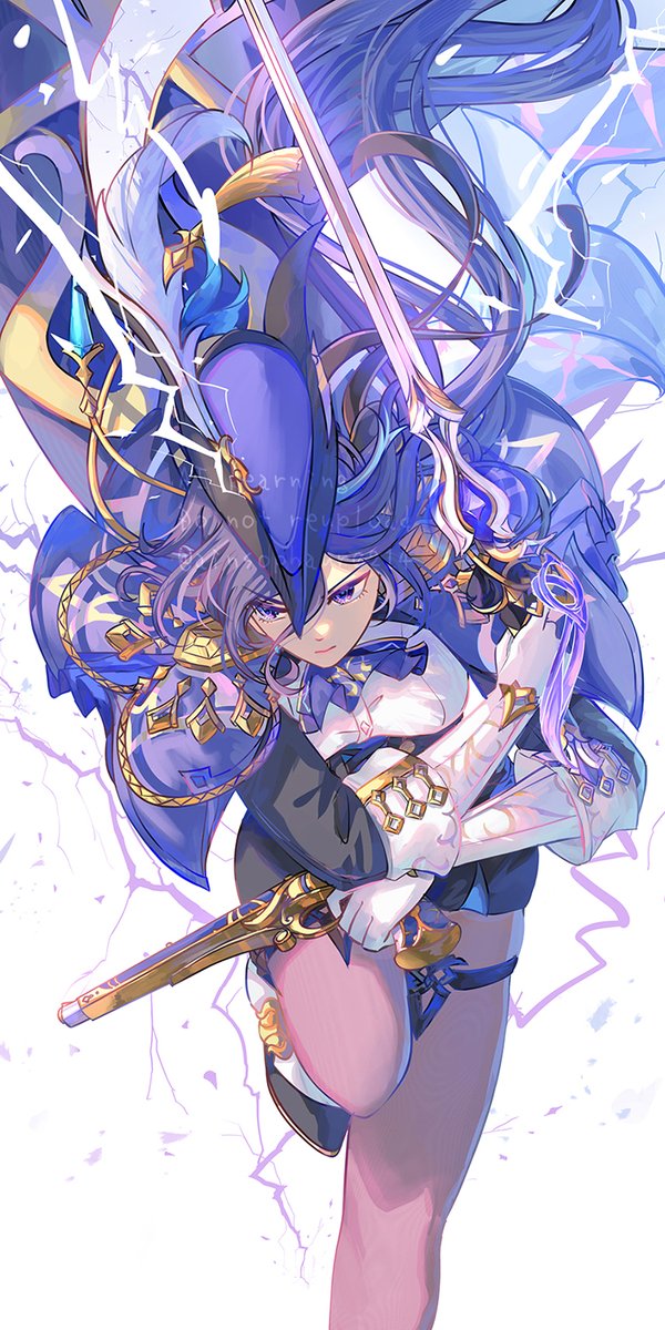 #クロリンデ生誕祭2024 #Clorinde #GenshinImpact
クロリンデさんお誕生日おめでとう～🎉🎉