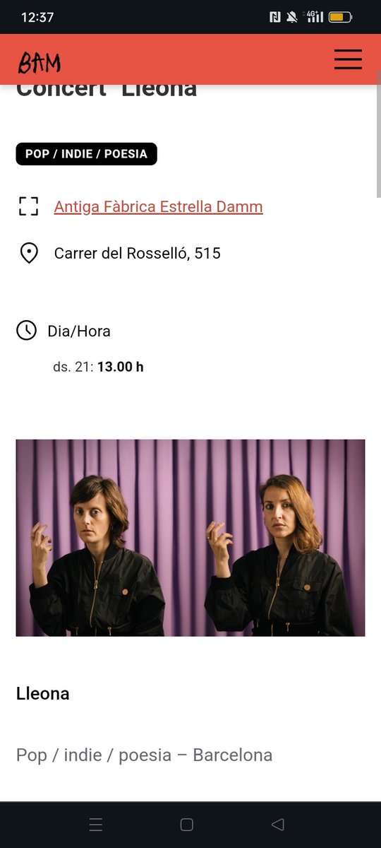 SE FA SABER que dissabte les lleonesses diran poemassos al BAM! Vingueu-hi que així haureu vingut!