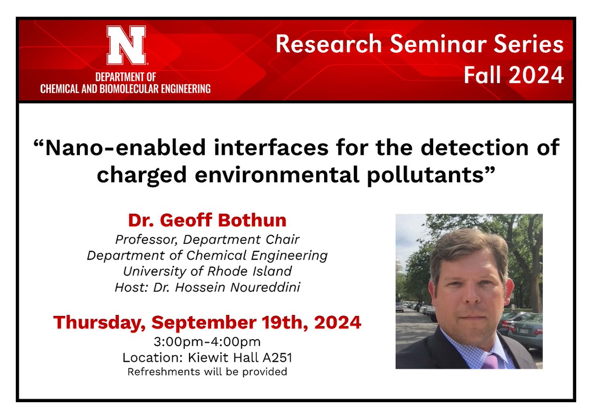 UNL Chemical & Biomolecular Engineering (@unl_chemeng) on Twitter photo  UNL Chemical & Biomolecular Engineering (@unl_chemeng) on Twitter photo