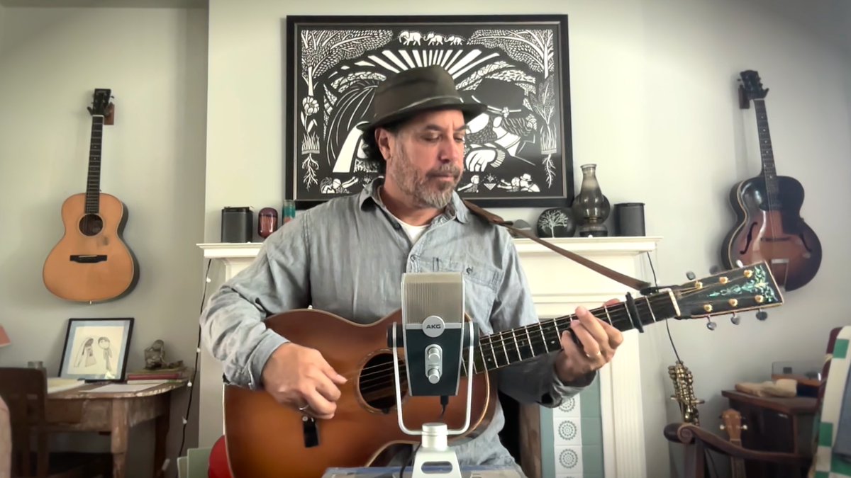 dannyschmidt's tweet photo. I continue to be saddened by the escalating conflict between the Israelis &amp; Palestinians. Here's a video of my song "Canaan" that I recorded live in my living room yesterday.  I hope it can breathe a little extra empathy into the situation.  Link: https://t.co/ejWHHSTsAC https://t.co/71vAi5XUHd