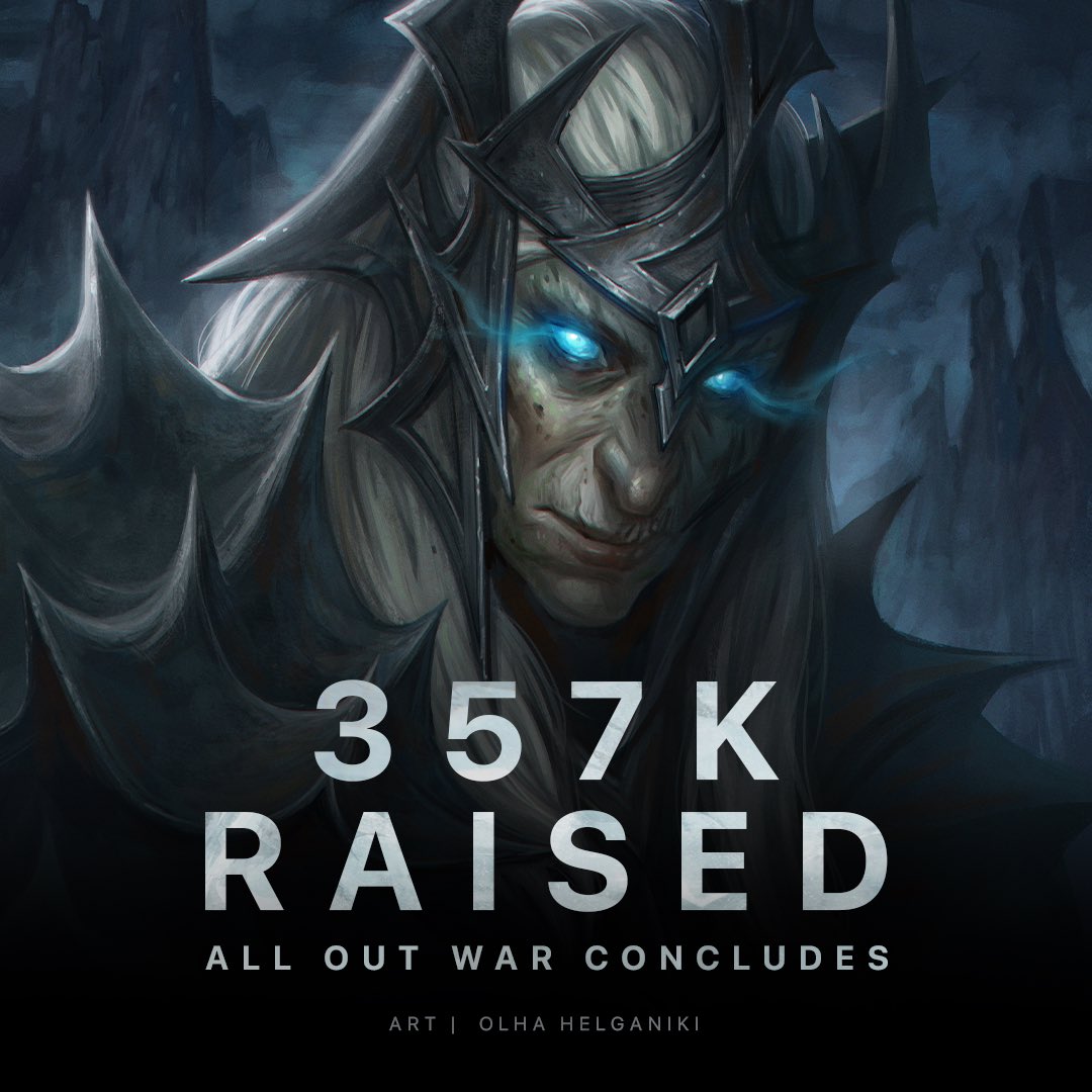 ✨ WE DID IT! ✨

The Legion is down; we stand victorious. The future of TTRPG immersion belongs to us.

To the hundreds of creators &amp; the thousands of backers who rallied to Monument’s battle cry, we can’t thank you enough. When we needed you the most, you came through.