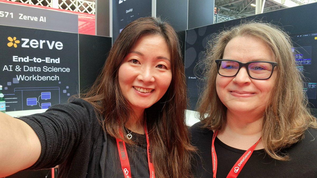 Busy on the 2nd day of <a href="/BigData_LDN/">Big Data LDN - 23/24 Sept 26</a> 🤓🤝 Nice meeting old and new friends! #BigDataLDN #Networking #DataScience <a href="/Zerve_AI/">Zerve AI</a>
