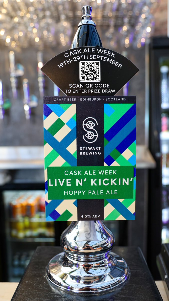 StewartBrewing (@stewartbrewing) on Twitter photo ๐ป Itโs the first day of Cask Ale Week! ๐ป
Check out our exclusive cask ale brewed for Cask Ale Week, "Live N' Kickin'"
Find it in participating pubs 19th-29th Sept. Scan the QR code above the pump clip to enter our prize draw! ๐
Map ๐ tinyurl.com/Cask-Ale-Week-โฆ
<a href="/caskaleweek/">Cask Ale Week</a> ๐ป Itโs the first day of Cask Ale Week! ๐ป
Check out our exclusive cask ale brewed for Cask Ale Week, "Live N' Kickin'"
Find it in participating pubs 19th-29th Sept. Scan the QR code above the pump clip to enter our prize draw! ๐
Map ๐ tinyurl.com/Cask-Ale-Week-โฆ
<a href="/caskaleweek/">Cask Ale Week</a>