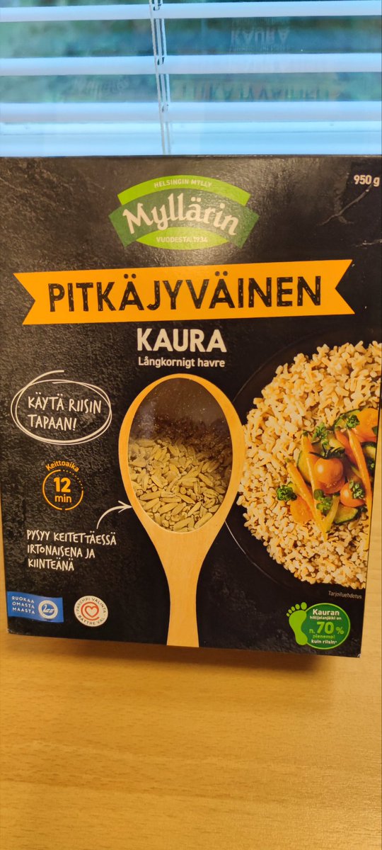 <a href="/Profilointi/">Kari Heinilä</a> <a href="/HelsinginMylly/">Helsingin Mylly</a> :llä on tässä mielestäni loistava kotimainen vaihtoehto lisäkeriisille. Pakkauksessa on kiva ohje uunissa valm. broilerivuoalle. Tein vkonloppuna ohjetta mukaillen broilerin rintafileistä ja oli todella hyvää.👍😋