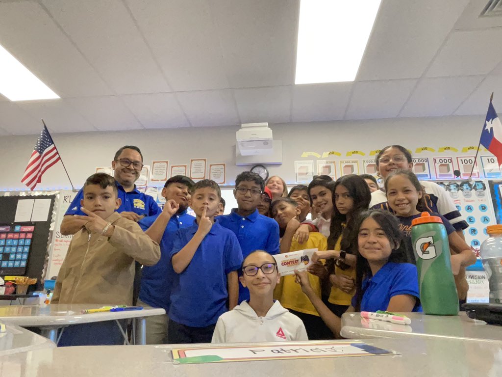 Gerardo Morales (@gmorales_bnes) on Twitter photo Thank <a href="/PeterPiperPizza/">Peter Piper Pizza</a>, my 5th Grade Jackrabbits and their families for supporting our pizza night fundraiser. We were awarded the top participating class. We were #ALLIN. #TeamSISD <a href="/BNarbuth_ES/">Fernie Miranda</a> Thank <a href="/PeterPiperPizza/">Peter Piper Pizza</a>, my 5th Grade Jackrabbits and their families for supporting our pizza night fundraiser. We were awarded the top participating class. We were #ALLIN. #TeamSISD <a href="/BNarbuth_ES/">Fernie Miranda</a>