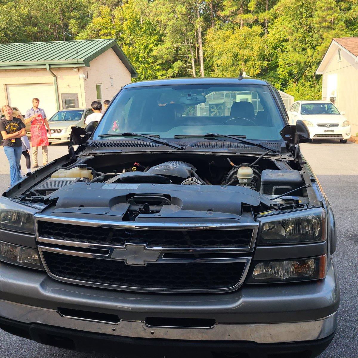 Auto body students did a great job redoing a campus decoration a truck hood!  <a href="/Gwd50Schools/">Greenwood 50 Schools</a> <a href="/ASEtests/">ASE</a> <a href="/SkillsUSA/">SkillsUSA</a>