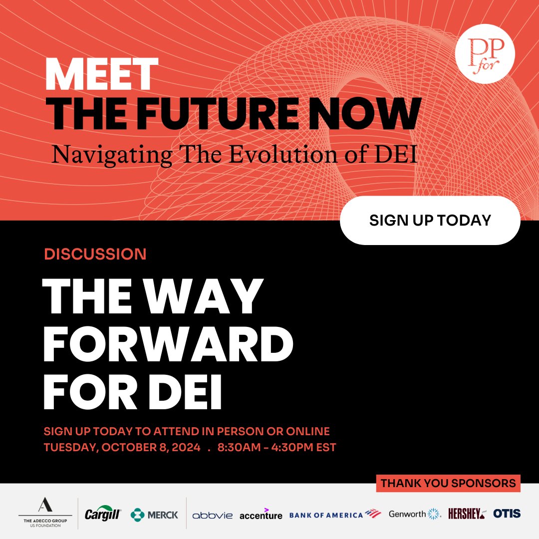 p4parity's tweet image. How do we keep pushing toward parity in the face of recent challenges? Join us at our &apos;Meet The Future Now&apos; conference with F.A.C.E Race Consulting&apos;s Co-Founders Dr. Christina Marie Douyon &amp;amp; Dr. Amanda Weber as we explore the future of DEI: ow.ly/wGrW50ThJmq
#DEILeadership