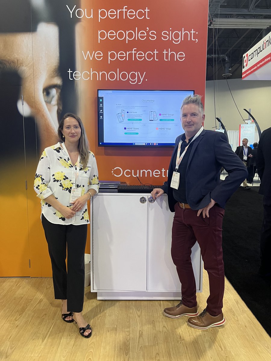 We are here and are excited to meet all our fellow American and Canadian colleagues! Pop by and say hello at Stand F11045 as part of the Ocuco stand. 🙌🏻
#revolutioninmyopiamanagement #VisionExpoWest #Ocumetra #myopiamanagement #mEYE #personalizedeyecare #innovation