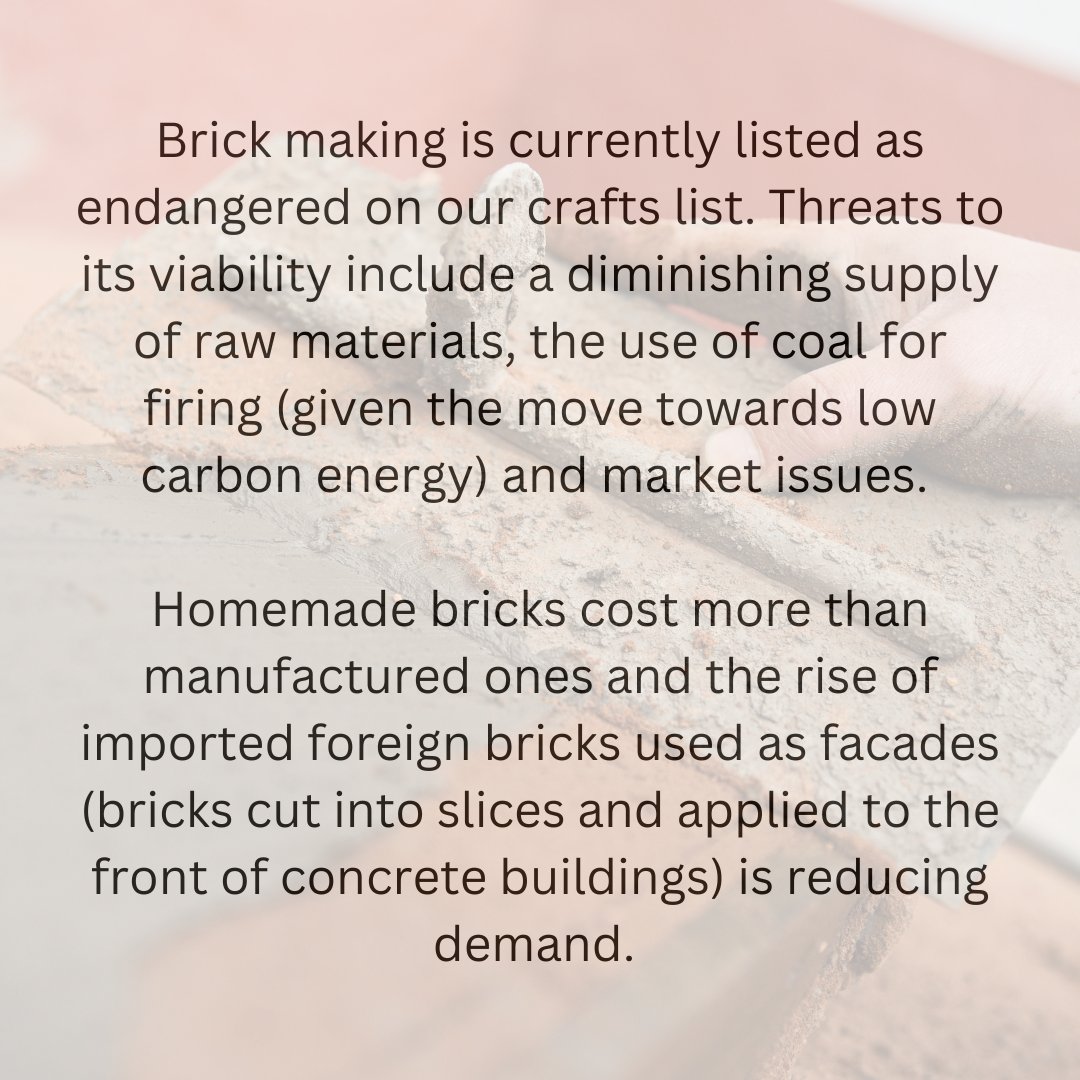 heritage_crafts's tweet photo. This week’s #craftfocus is brick making.
Images: York Handmade
#heritagecrafts #craftfocus #brickmaking #brick https://t.co/upIlNoi3E1