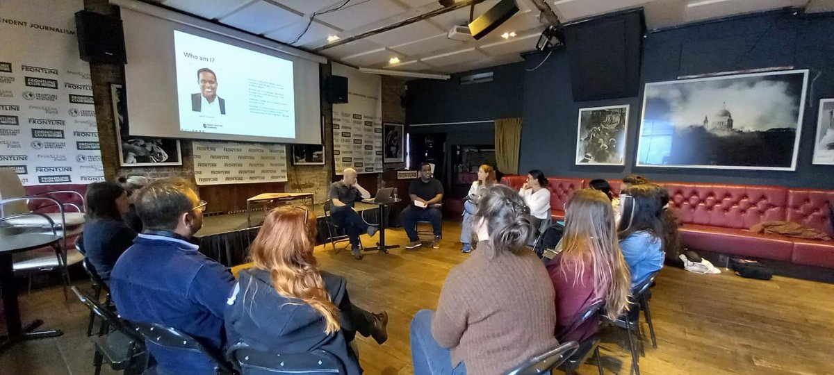 rorypecktrust's tweet photo. Our trauma reporting workshop saw #freelancers from across the country come together @frontlineclub to deep-dive into the nuances of working with victims of trauma, and of how to protect themselves in the process. 

''I learnt more about what lies behind trauma, how to explain it and manage it. The real-life examples allowed me to see how journalists manage traumatic situations in practice'' 

Thank you to our expert trainers for sharing their experience and insight. @DartCenter
 @IsmailEinashe

#trauma #training