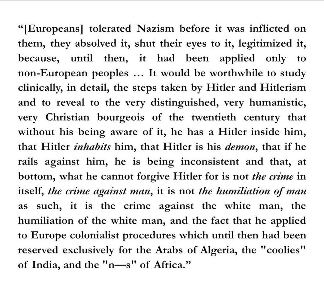 SpiritofLenin's tweet photo. Aimé Césaire, Discourse on Colonialism: https://t.co/LH08qNRJs9