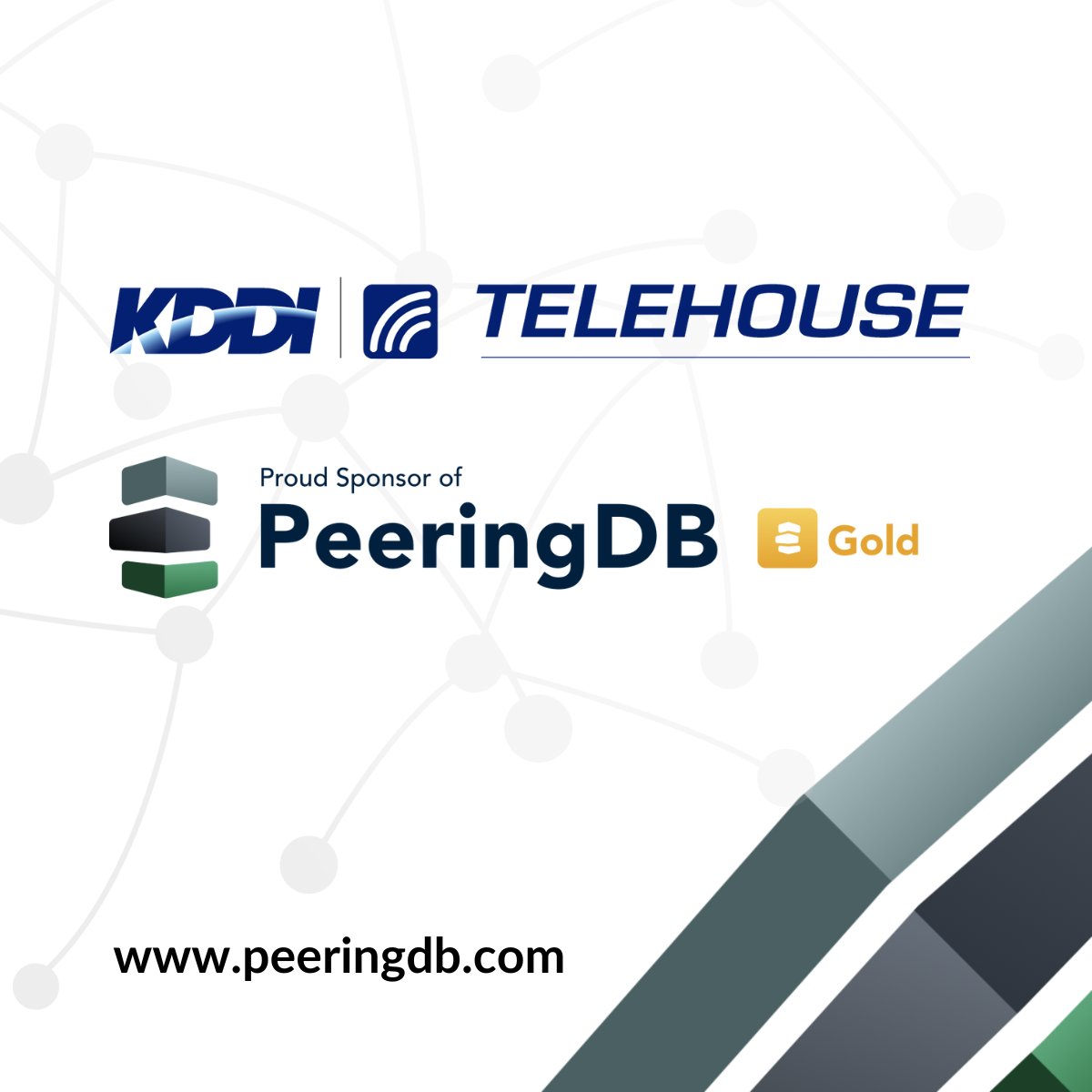 PeeringDB (@peeringdb) on Twitter photo Thanks to returning Gold sponsor KDDI|Telehouse (<a href="/TelehouseEurope/">Telehouse Europe</a>)! We appreciate their support of this important tool for #peering and #interconnection. Check out their information in PeeringDB here: peeringdb.com/org/7. Thanks to returning Gold sponsor KDDI|Telehouse (<a href="/TelehouseEurope/">Telehouse Europe</a>)! We appreciate their support of this important tool for #peering and #interconnection. Check out their information in PeeringDB here: peeringdb.com/org/7.