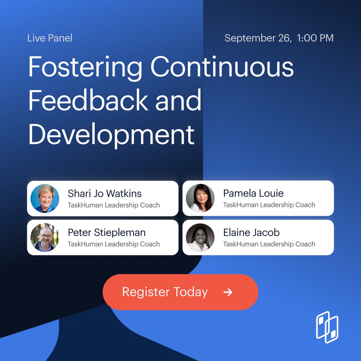 taskhuman's tweet image. Join us on Sept 26 at 1 PM EST for TaskHuman’s live panel on Fostering Continuous Feedback &amp;amp; Development! 🌟

Learn how to build a feedback-rich culture from a panel of industry experts.

👉 Register here: hubs.li/Q02PKFLz0

#ContinuousFeedback #Leadership #PanelDiscussion