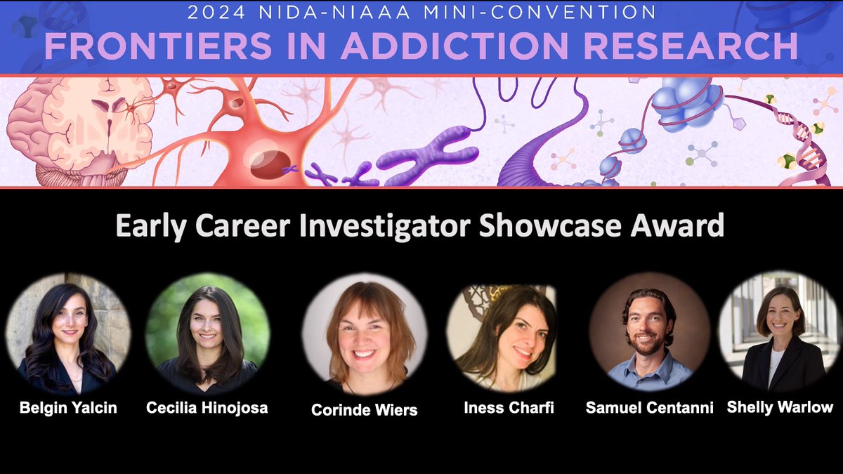 NIDAnews (@nidanews) on Twitter photo #NIDA-<a href="/NIAAAnews/">NIAAA News</a> #FrontiersinAddictionResearch Mini-Convention proudly announces the 2024 Early Career Investigator Showcase Award. 🎉
On Oct. 4, six researchers will present on their exciting contributions to addiction science! #SfN24 See details here: loom.ly/tm5IC8s #NIDA-<a href="/NIAAAnews/">NIAAA News</a> #FrontiersinAddictionResearch Mini-Convention proudly announces the 2024 Early Career Investigator Showcase Award. 🎉
On Oct. 4, six researchers will present on their exciting contributions to addiction science! #SfN24 See details here: loom.ly/tm5IC8s