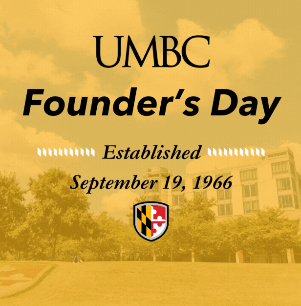 Happy Founder's Day, Retrievers! UMBC opened its doors 58 years ago today in 1966. That day we had 750 students. This Fall, UMBC enrolled the largest entering class in university history with current enrollment at more than 13,000 students. Look how far we’ve come! #umbcproud