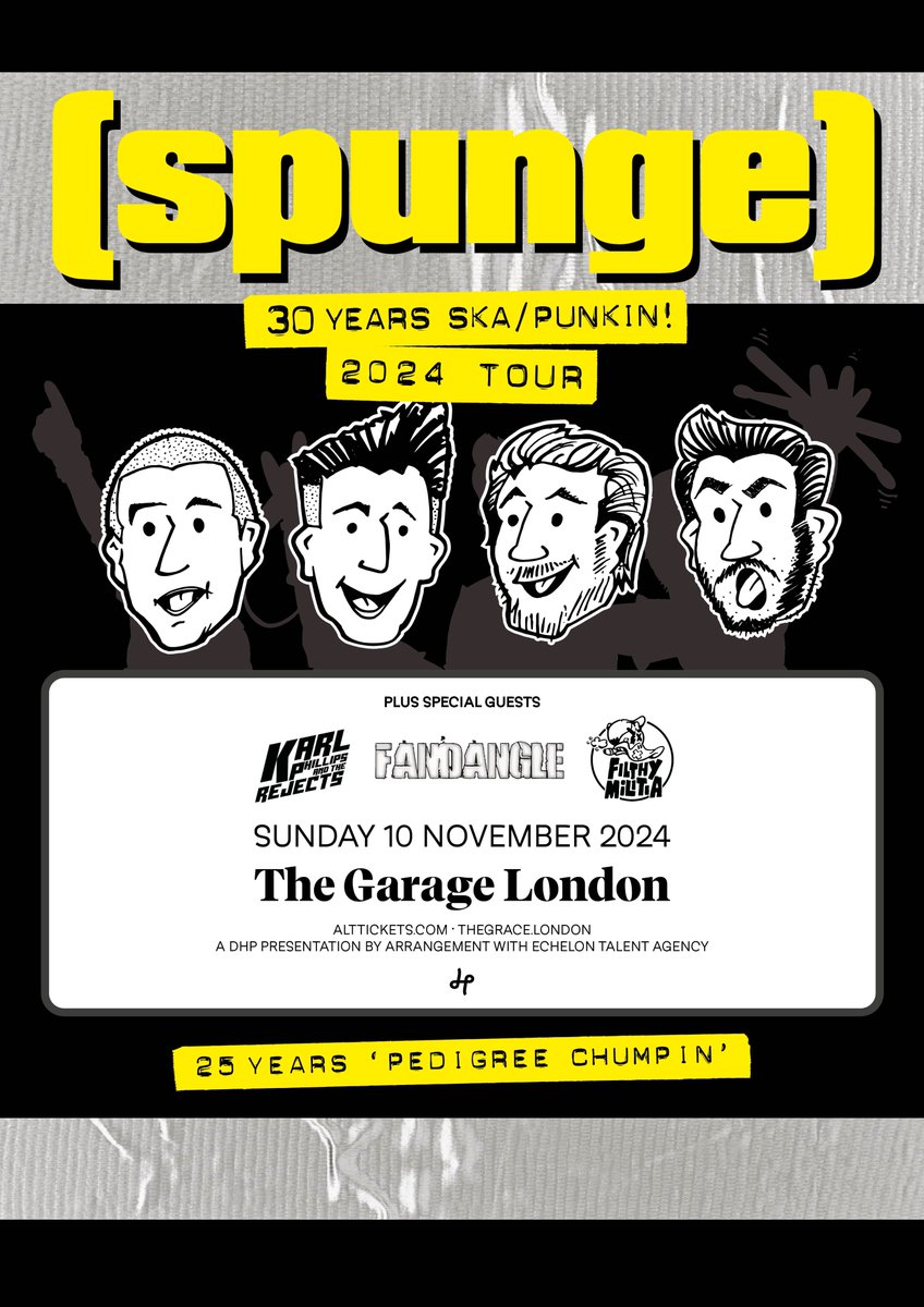 What? Another gig update? Why the hell not!
We are pleased to announce the addition of  Karl Phillips and The Rejects to the incredible London line-up on our 30th Anniversary Tour in November!
Tix are going fast so grab yours (and one for a mate) here: linktr.ee/AAA_pass