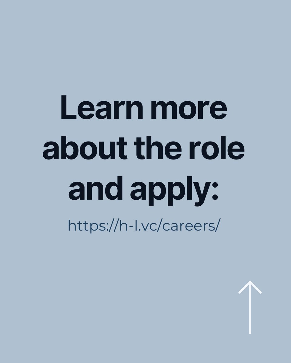 H/L Ventures is on the lookout for our next Venture Fellow! This part-time, project-based opportunity is perfect for those with experience in consulting, finance, or tech working closely with early-stage companies.

📧 Apply here: h-l.vc/careers

#VC #JobOpportunity