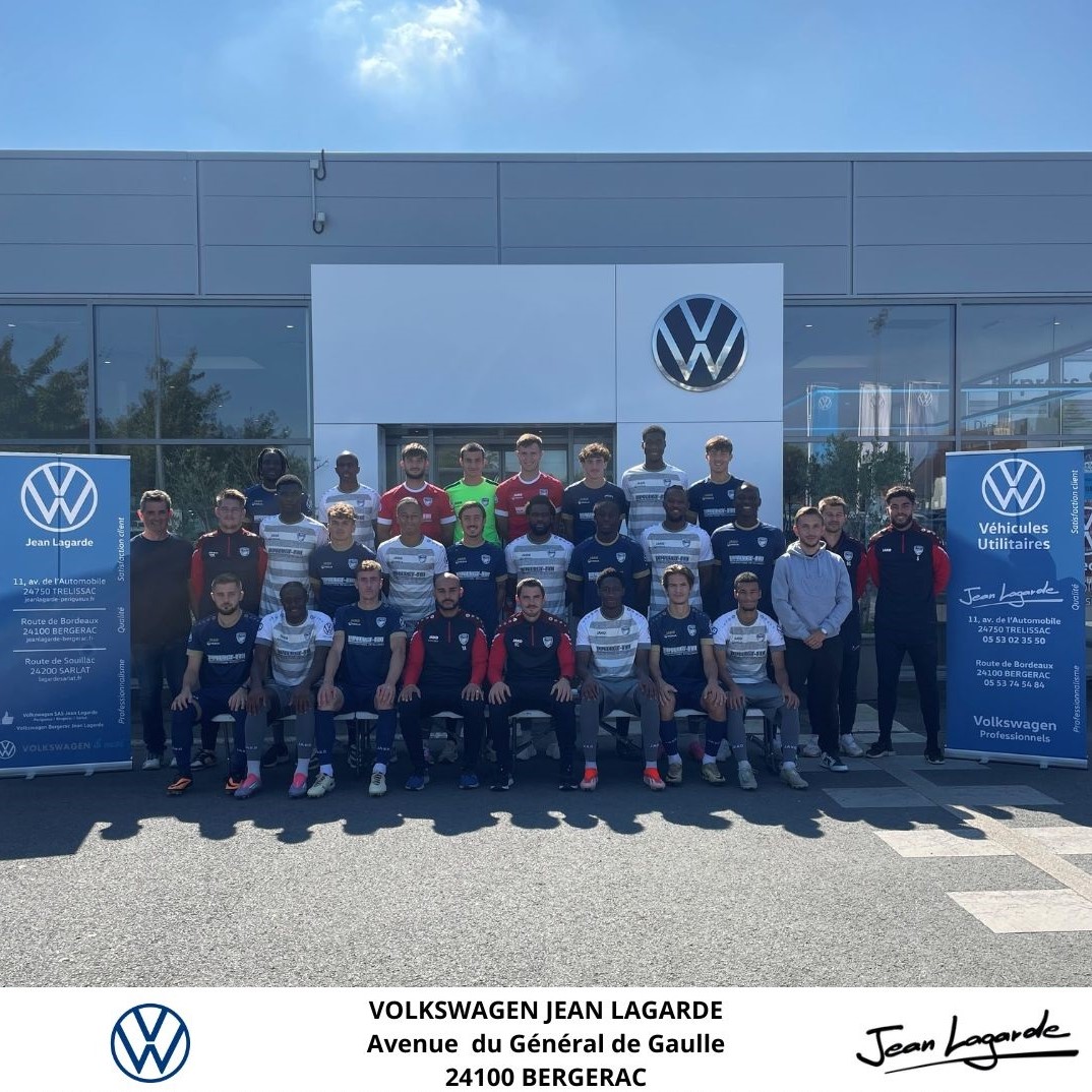 🦊  Le BPFC est fier de pouvoir compter sur de fidèles partenaires, qui contribuent à la réussite et à la progression du club. Le staff et le groupe de la N2 étaient hier en visite chez Volkswagen SAS Jean Lagarde, au cœur de la concession située route de Bordeaux à Bergerac !