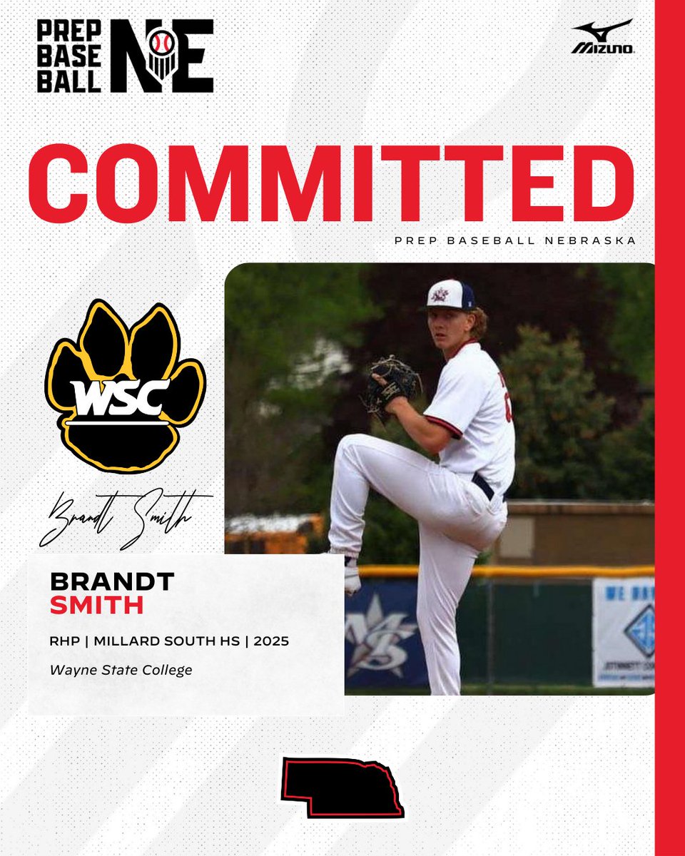 Prep Baseball Nebraska (@prepbaseballne) on Twitter photo ๐๐๐จ๐ฆ๐ฆ๐ข๐ญ๐ฆ๐๐ง๐ญ ๐๐๐ญ๐๐ก๐
Brandt Smith, (2025, RHP, <a href="/MSHS_Baseball/">MS Patriots Baseball</a>) commits to Wayne State College.
๐ค loom.ly/hsPvtVY
<a href="/smith_brandt/">Brandt Smith</a> โ๏ธ <a href="/WSCBB/">Wayne State Baseball</a> ๐๐๐จ๐ฆ๐ฆ๐ข๐ญ๐ฆ๐๐ง๐ญ ๐๐๐ญ๐๐ก๐
Brandt Smith, (2025, RHP, <a href="/MSHS_Baseball/">MS Patriots Baseball</a>) commits to Wayne State College.
๐ค loom.ly/hsPvtVY
<a href="/smith_brandt/">Brandt Smith</a> โ๏ธ <a href="/WSCBB/">Wayne State Baseball</a>