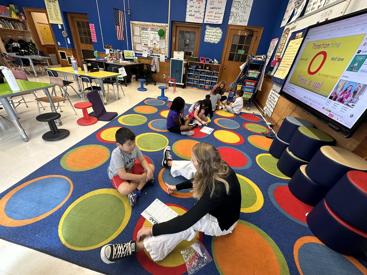 Holding our partners accountable to take care of their learning, rereading sentences until they sound fluent. #EWLearns