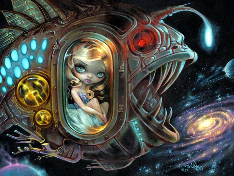 New Release "Anglerfish Starship"
Only 24 hours to go to get your Masterpiece Edition!!

mailchi.mp/strangeling/an…