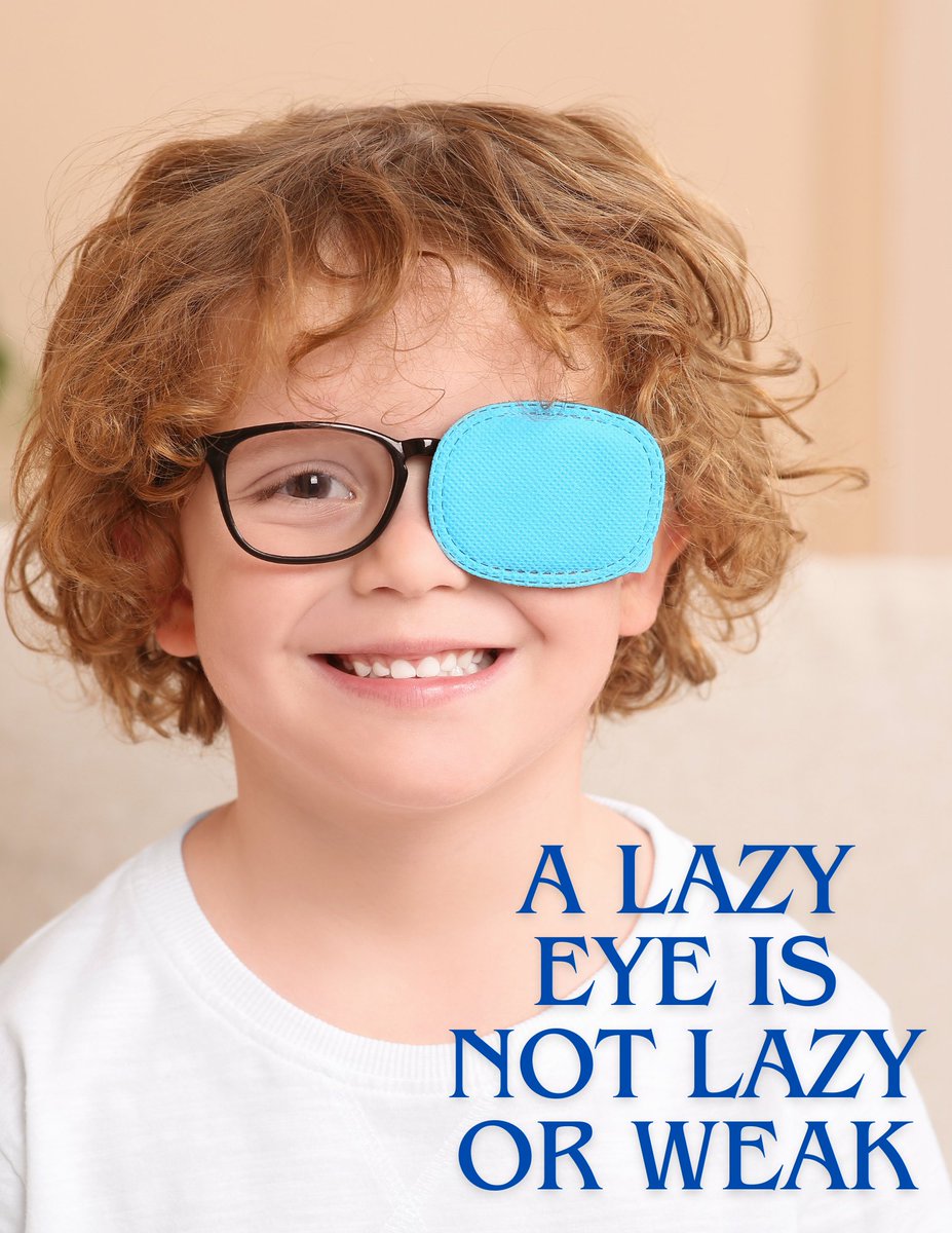Neurodevvision's tweet photo. A lazy eye is likely to be just as strong as the other eye, but because of impaired binocular vision, the signals from the amblyopic eye to the brain have been turned off.

Vision therapy effectively treats amblyopia in both adults and children.

Contact us today to learn more! https://t.co/JKQzbUFRtq