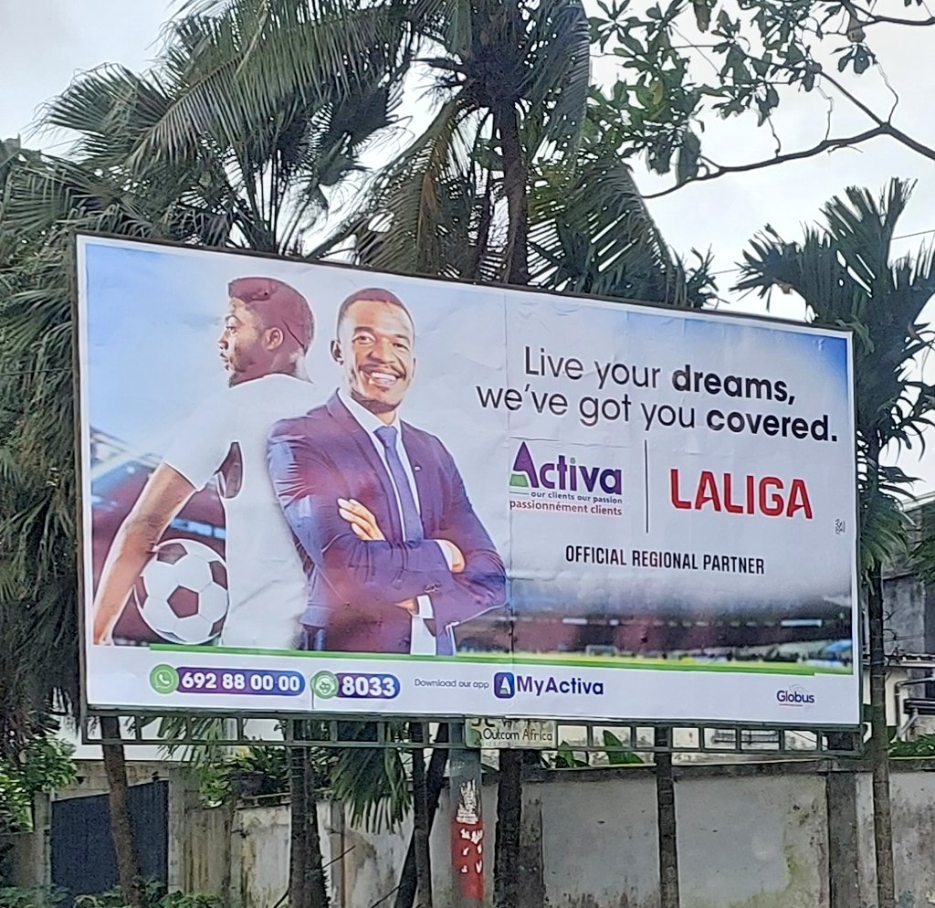 aristidemabatto's tweet image. #Activa (@my_activa) est partenaire régional officiel de @LaLigaFRA.
Hâte de voir la déclinaison TV de cette campagne signée #IdeasBox. Le foot draine une forte audience sur laquelle l'assureur peut capitaliser.
Nice move.
#SniperDePub