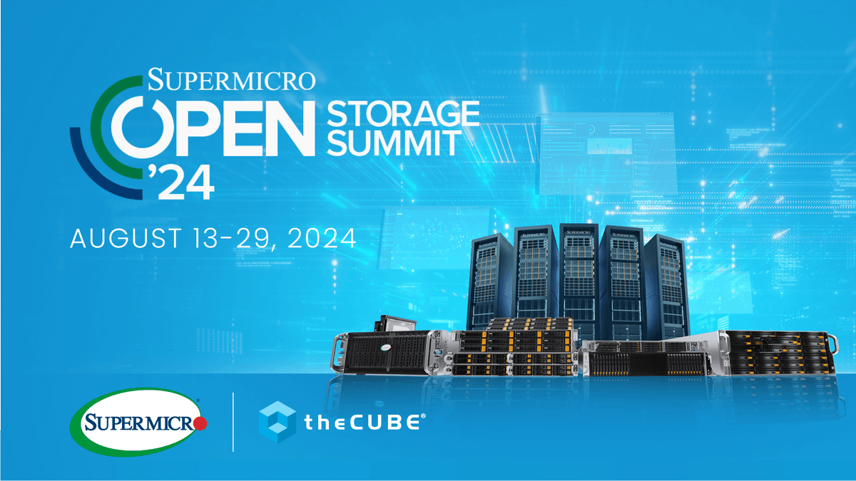 theCUBE's tweet image. Top takeaways from #theCUBE’s coverage of the @Supermicro_SMCI #OpenStorageSummit series ⚙️PCIe is shaping #AI storage, #EdgeComputing infrastructure is growing fast and simplicity is key in the future of storage tech.

👉 More here: siliconangle.com/2024/09/18/ins…