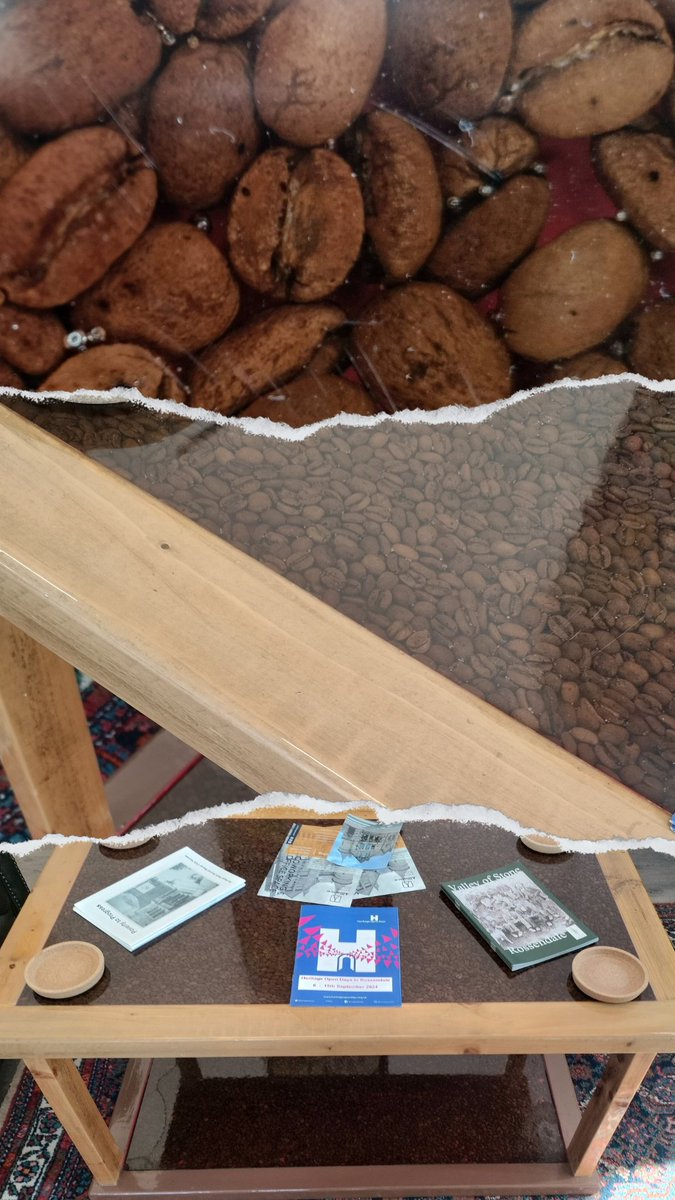 Alliance know how important it is to take regular breaks, which is why the office has a comfy break area, with it's very own coffee table - literally a table made with coffee beans! If you fancy having a brew at our coffee table visit booking.alliance-bacup.org.uk to book your desk!