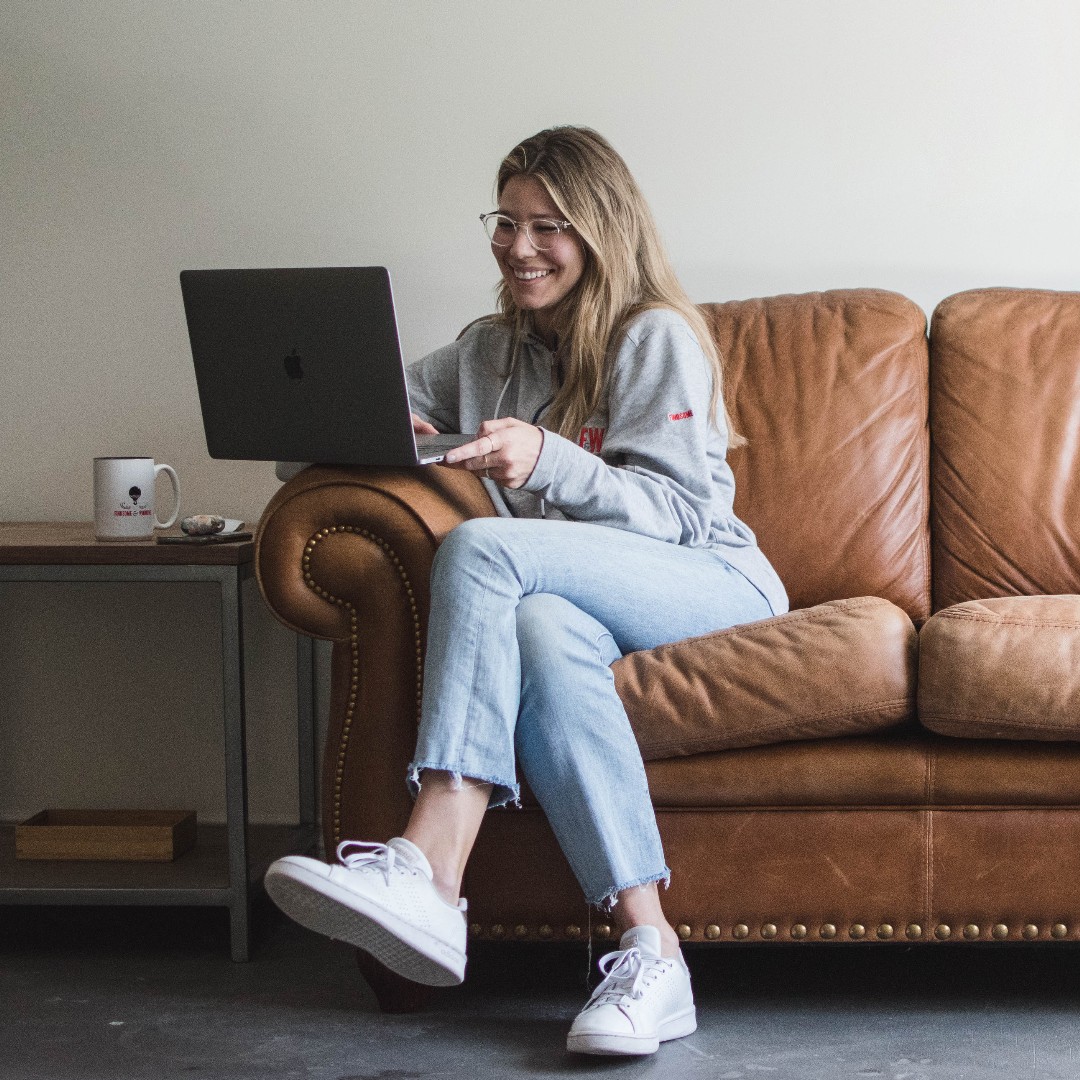 Creativity in action 🎨 Our Senior Art Director, Caroline brings ideas to life, one design at a time.