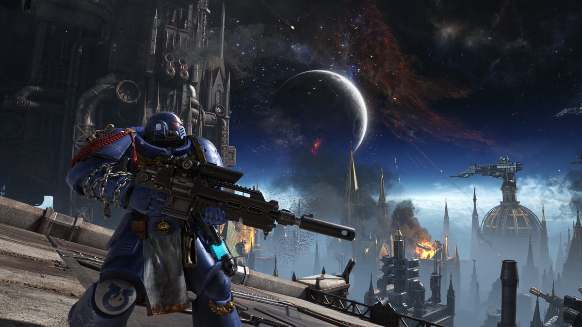 ayush_123's tweet image. The Emperor Protects !!  #spacemarines2 #screenshots #gaming #PC