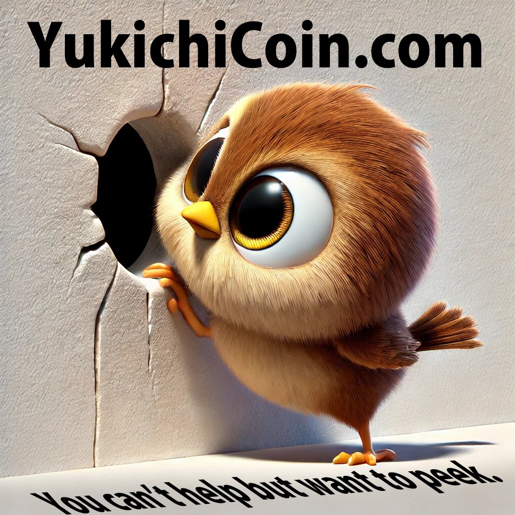 YukichiCoin2024's tweet photo. You can’t help but want to peek.
https://t.co/C2M52bLR8b
Feel free to follow! https://t.co/KcLkUCpj8t
