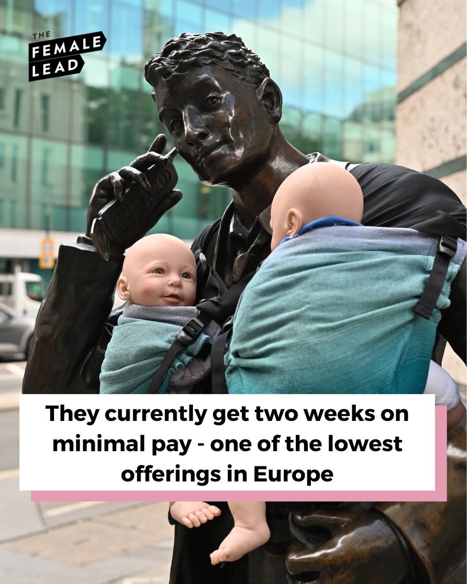 Why are baby carriers being tied to statues of famous men? 

Have you spotted these from the Dad Shift? What do you think? Let us know below 👇