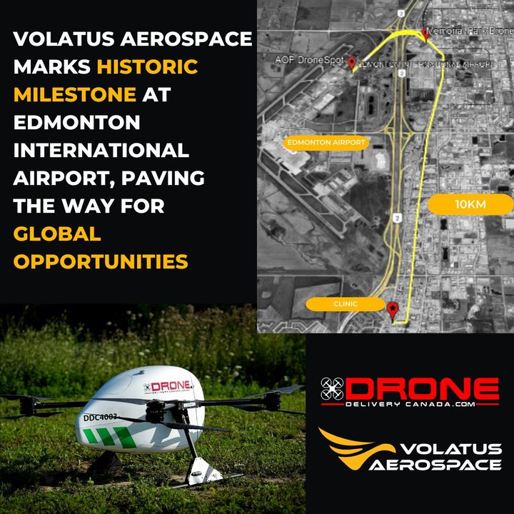 We are proud to celebrate the launch event of phase two of the drone project at YEG airport marking a historic milestone as the first drone delivery operation in Canada to safely intersect within an active runway glide path.  

Learn more here: bit.ly/3MQgkB9