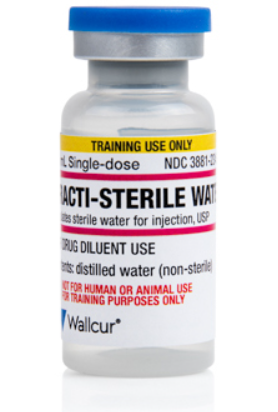 Wallcur's tweet photo. Newly released products now available!
* Practi-Amiodarone HCI™ Tinted 3 mL Vial, 150 mg/3 mL 
* Practi-Adenosine™ 2 mL Clear Vial
* Practi-Sterile Water™ 10 mL Plastic Vial 
* Practi-Sodium Chloride 0.9%™ (3.08 m0smol/10 mL) 
Get yours today at https://t.co/uOnTdeBjsZ https://t.co/y4JVvBZEuE