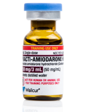 Wallcur's tweet photo. Newly released products now available!
* Practi-Amiodarone HCI™ Tinted 3 mL Vial, 150 mg/3 mL 
* Practi-Adenosine™ 2 mL Clear Vial
* Practi-Sterile Water™ 10 mL Plastic Vial 
* Practi-Sodium Chloride 0.9%™ (3.08 m0smol/10 mL) 
Get yours today at https://t.co/uOnTdeBjsZ https://t.co/y4JVvBZEuE