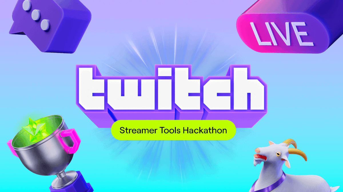TwitchDev (@twitchdev) on Twitter photo Itโs time for a friendly competition! ๐ง๐ปโ๐ป๐ฉ๐ผโ๐ป๐จ๐พโ๐ป
The Twitch Streamer Tools Hackathon begins today. ๐
Build applications that empower streamers to collaborate with each other, enable community interaction, or enhance the appearance of the stream.
twitchstreamertools.devpost.com Itโs time for a friendly competition! ๐ง๐ปโ๐ป๐ฉ๐ผโ๐ป๐จ๐พโ๐ป
The Twitch Streamer Tools Hackathon begins today. ๐
Build applications that empower streamers to collaborate with each other, enable community interaction, or enhance the appearance of the stream.
twitchstreamertools.devpost.com
