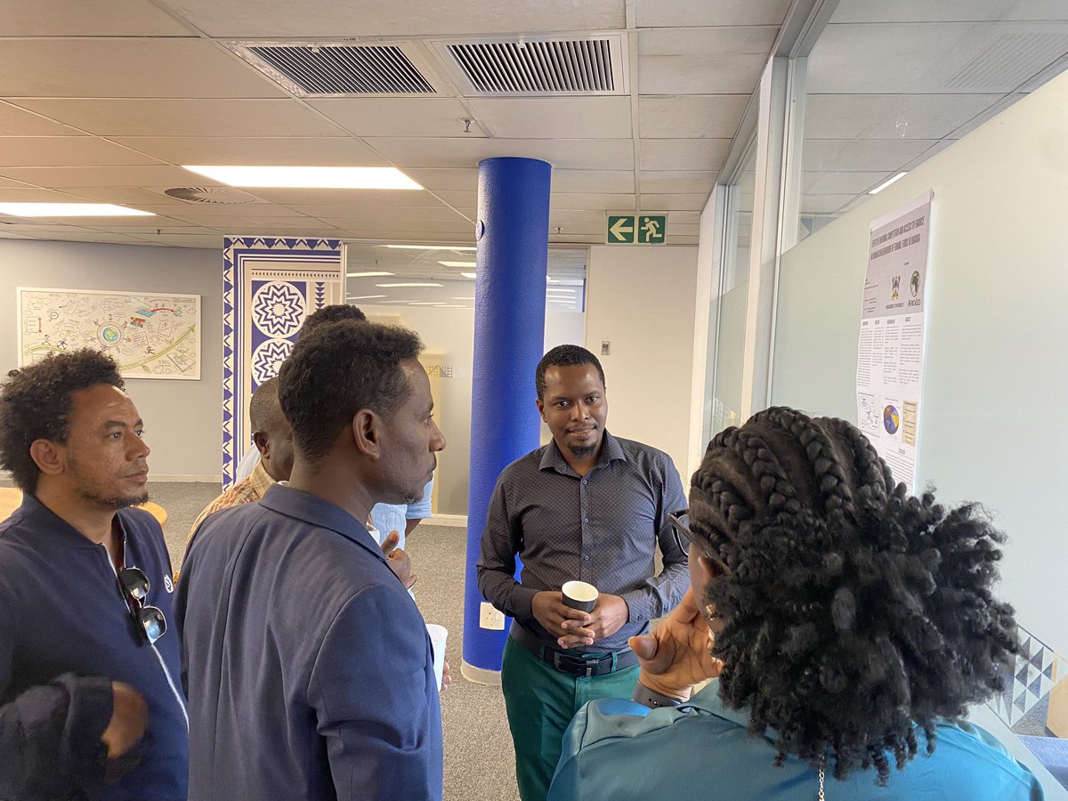 Trilateral Chair in Transformative Innovation (@uj_trcti) on Twitter photo Day 3 of the <a href="/AfricaLics/">AfricaLics</a> VFP workshop! We had an engaging student poster session. Our students received feedback from supervisors, fostering knowledge exchange.
#AfricaLicsVFP2024 Day 3 of the <a href="/AfricaLics/">AfricaLics</a> VFP workshop! We had an engaging student poster session. Our students received feedback from supervisors, fostering knowledge exchange.
#AfricaLicsVFP2024