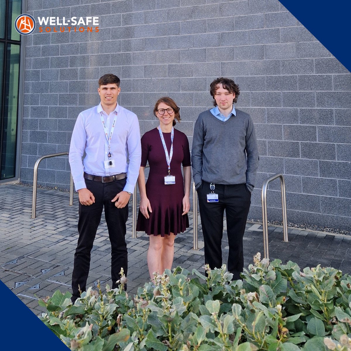 wellsafe_decom's tweet photo. A big Well-Safe welcome to Jake Howie, Maria Badia and Jack McConaghy!
The trio are beginning their career journey with us on the Well-Safe Excelerator programme, as part of the Well Engineering team.
#wellsafesolutions #wellsafeexcelerator #wearewellsafe #decommissioning https://t.co/Q6d2IpfyXj