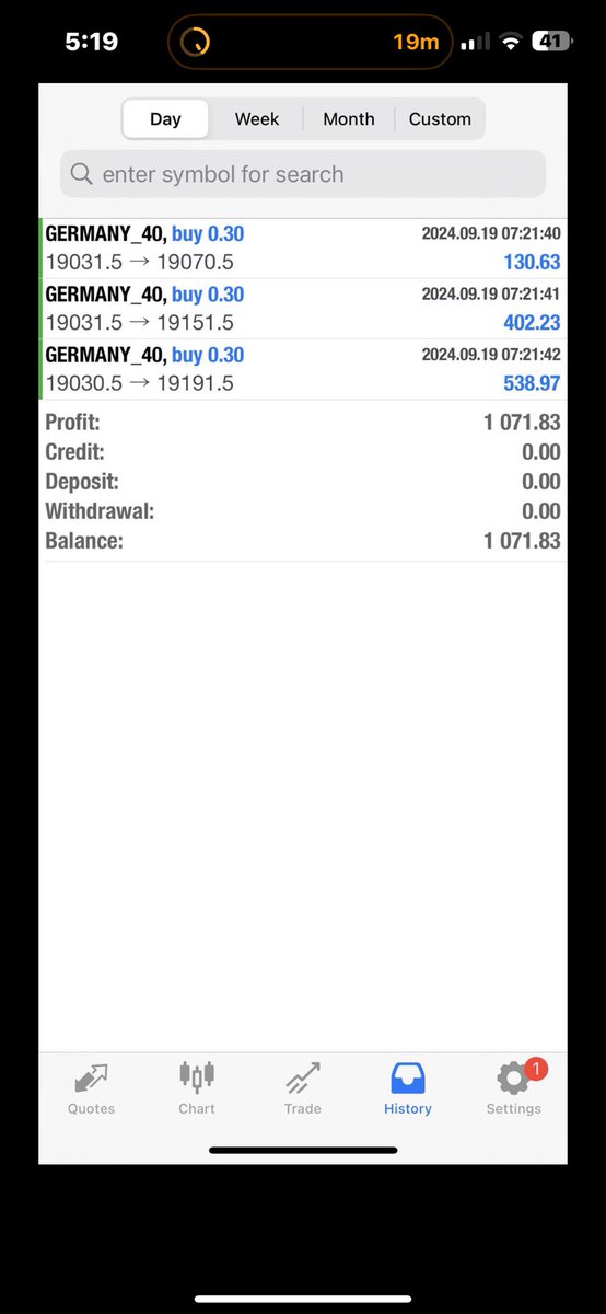 AlgoBotTrading's tweet photo. 🚀Our German DAX algorithm is
delivering impressive results! Consistent gains and precision performance in one of Europe's most volatile markets. Ready to take your trading to the next level? Start today. *
• Visit: https://t.co/Ln7iwsHd2M
#DAX #tradingalgorithm #forexsignals
#Altrading"