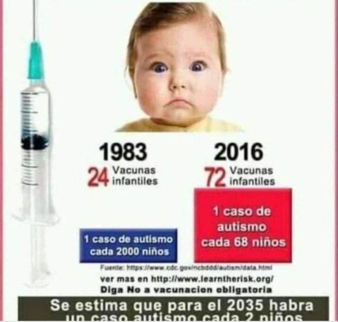Vacunas y autismo. 
Hay que detener esta locura.