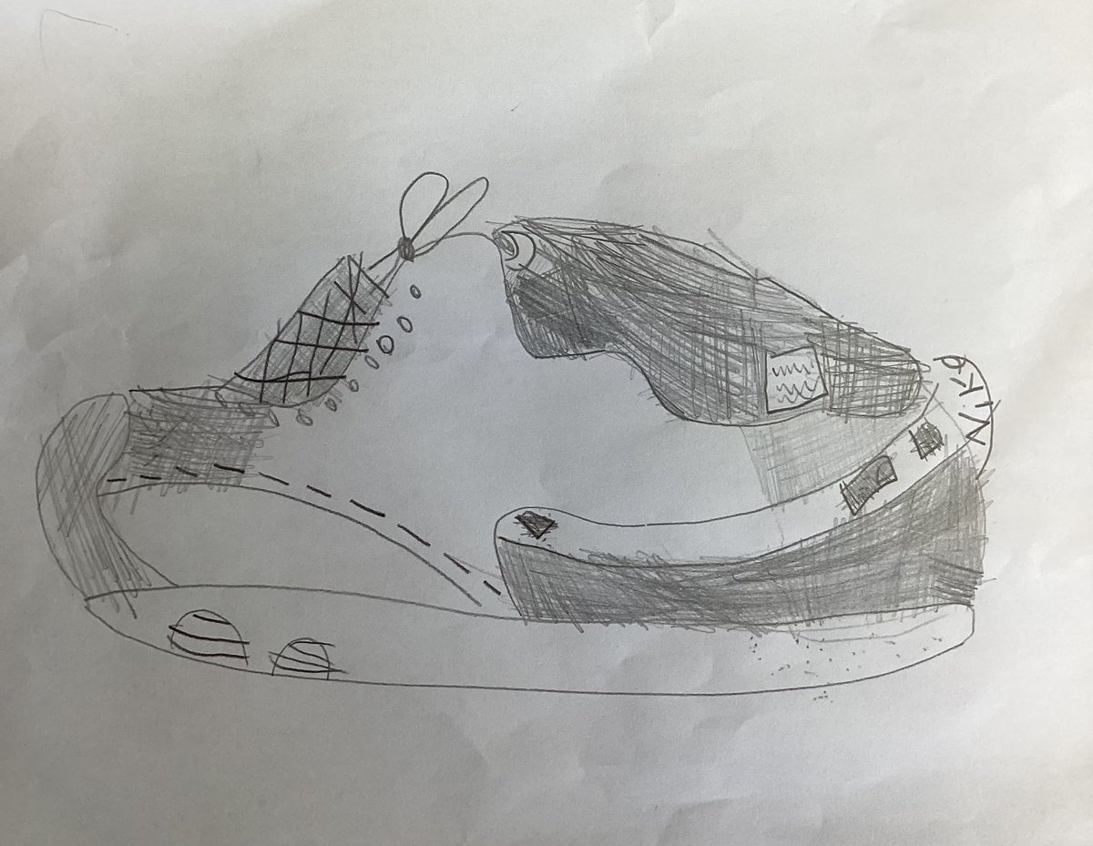 Dosbarth_7 (@ovpsmrshobbs) on Twitter photo We”re exploring line this week. How many different lines can you make? Take a look at our shoe line drawings! <a href="/OgmoreP/">Ogmore Vale Primary</a> #article31 We”re exploring line this week. How many different lines can you make? Take a look at our shoe line drawings! <a href="/OgmoreP/">Ogmore Vale Primary</a> #article31