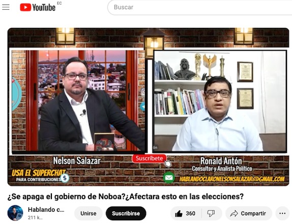 RonaldAntonCPI's tweet image. Gracias a @hcnelsonsalazar por el espacio de entrevista y conversar sobre política #ComPolFest2024