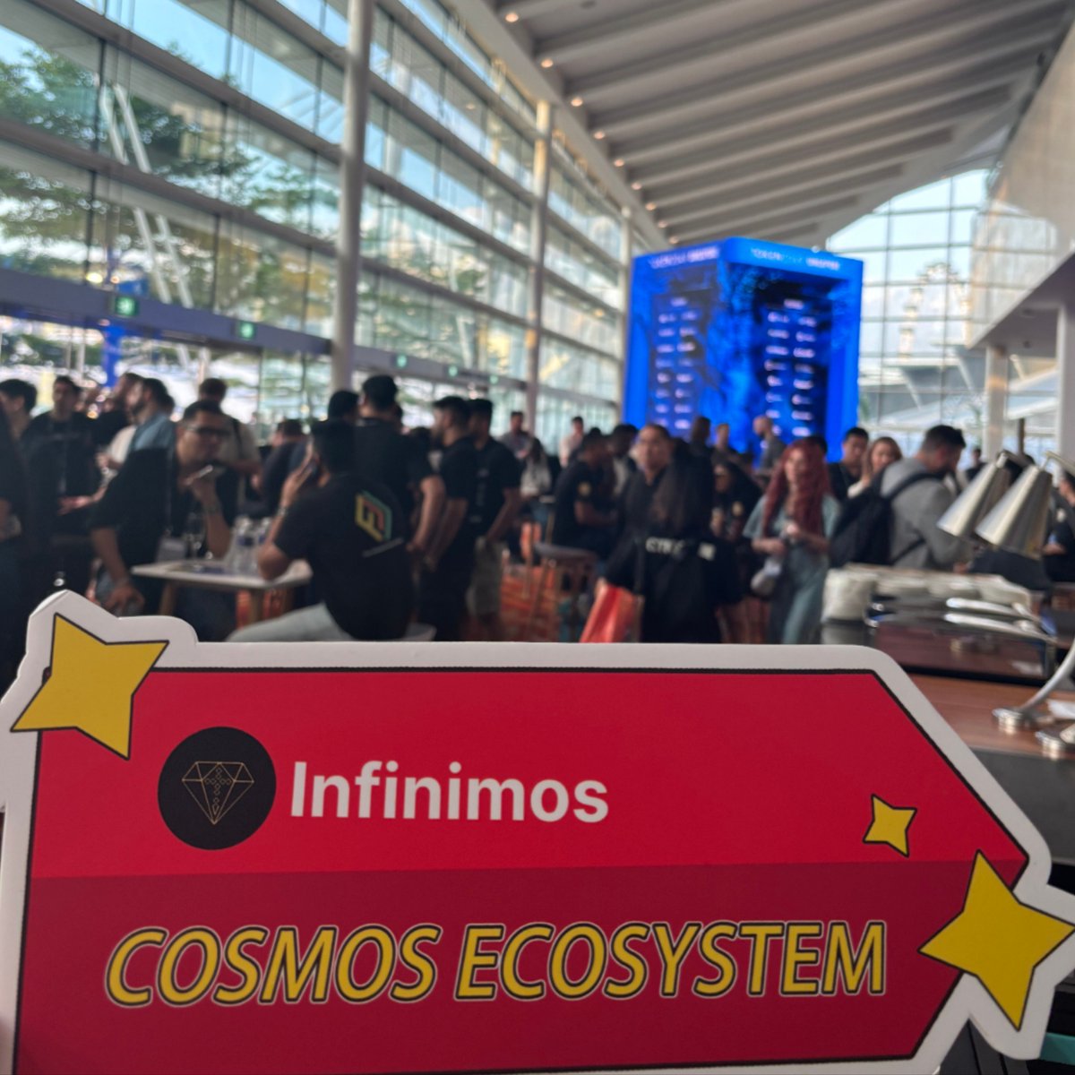 Infinimos's tweet photo. โWe are thrilled to have had an unforgettable time at the ๐ธ๐ฌ TOKEN2049 summit in Singapore, showcasing how #INFINIMOS is revolutionizing #DeFi through liquid staking on the #Cosmos ecosystem!
๐ฅ๐Thanks for support from our fans. We discussed the future of decentralized finance with nearly a thousand interested users. Let's continue building together to shape a better web3 world. ๐
#TOKEN2049 #INFINIMOS