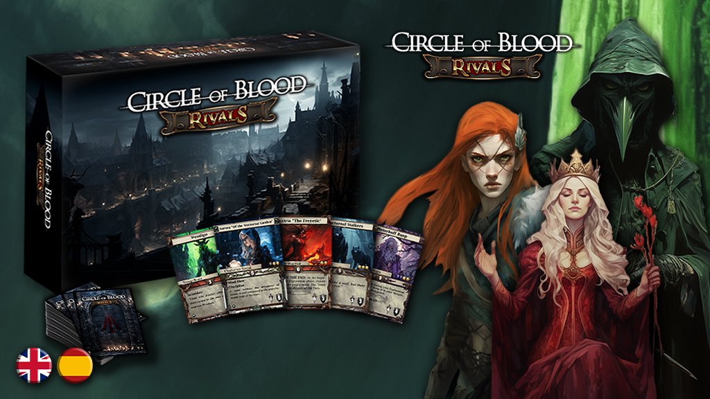 5 days to go! Circle of Blood: Rivals on Kickstarter