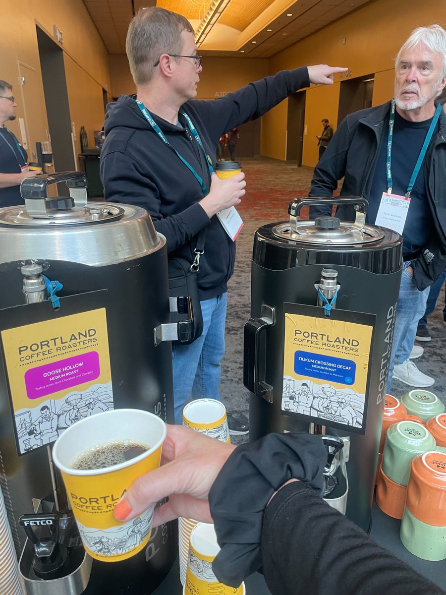 RDiIntegration's tweet image. We’re here at @wordcampus this week at the Portland Convention Center! Today, we came, we saw, we shmoozed, we drank coffee. If you see us, say hi!

#WordCampUS #PortlandConventionCenter #CloudSync #RetailIntegration #EcommerceSolutions #portlandcoffeeroasters