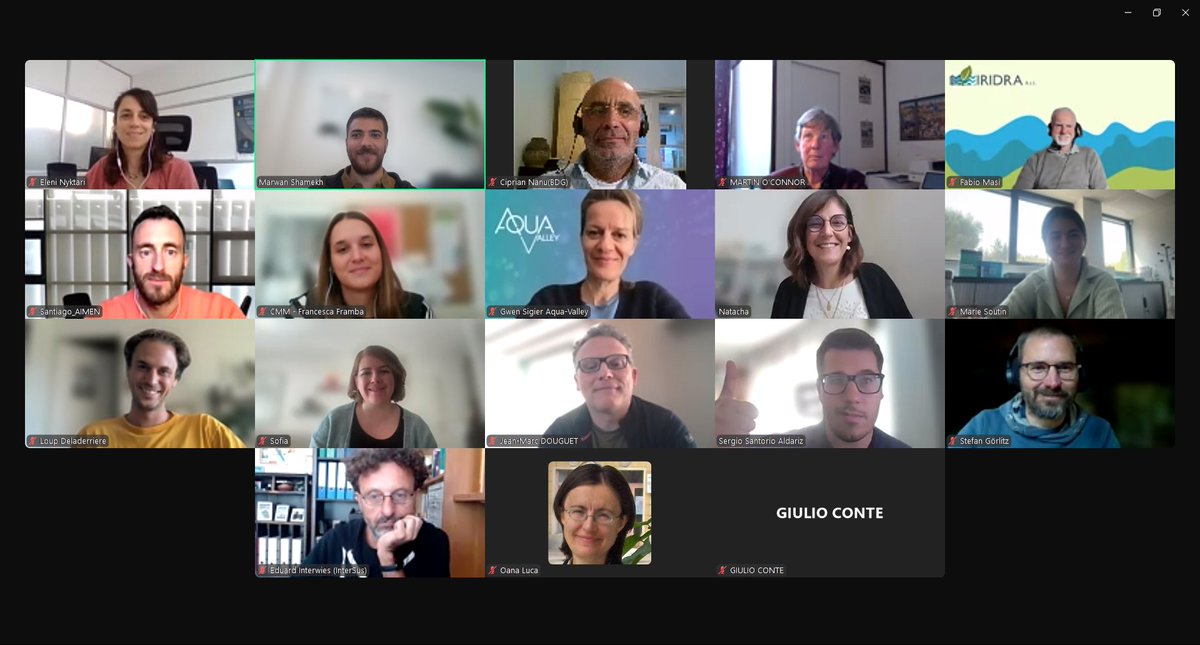 Today’s #AWARD Online Touchpoint Meeting gathered all partners to discuss project progress &amp; next steps for the coming months. Exciting things ahead—stay tuned! 🌍💧

Learn more: awardproject.eu
