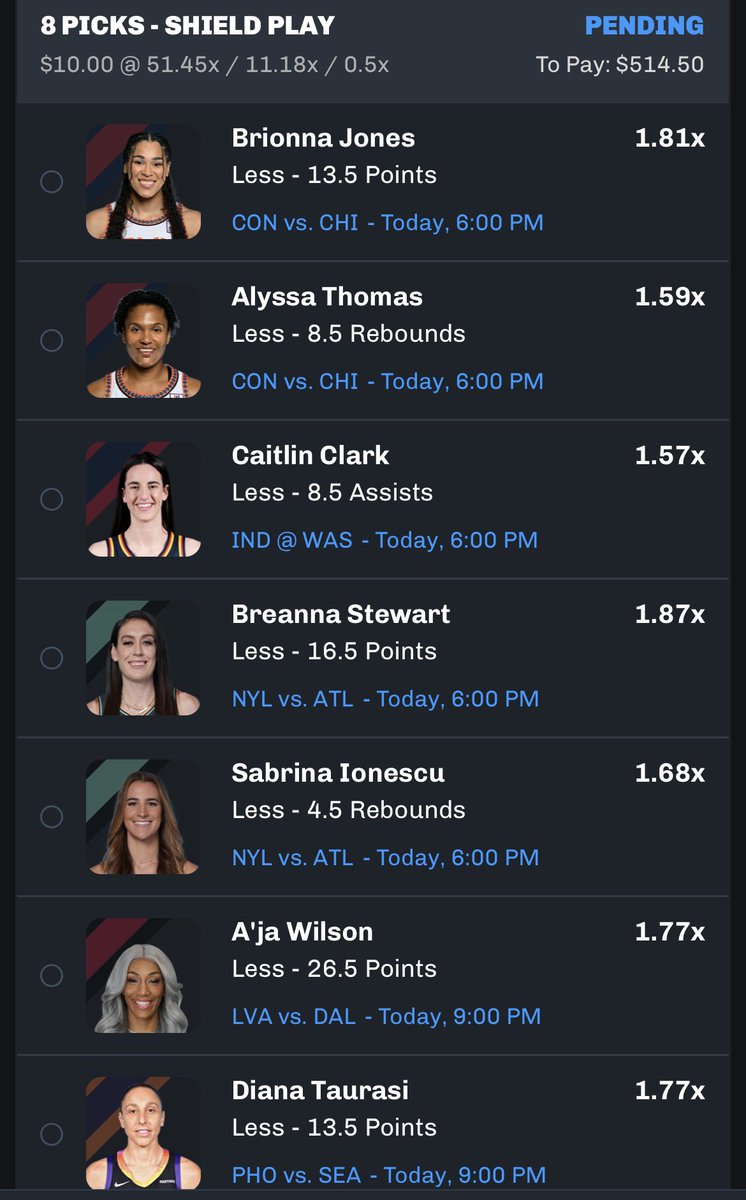 HunchoGambles's tweet image. WNBA PLAYS 🕺🏽

TAKE THE UNDER ‼️‼️‼️‼️

Amazing thread by DK. Take the under for the games listed below 👇🏽 also download Chalkboard &amp;amp; use my code “HUNCHO” for a Aaron Rodgers Free square 🔥

#WNBA  #WNBAPicks #WNBAtwitter #NFL  #nflbets #cfb #CollegeFootball #NFLTwitter…