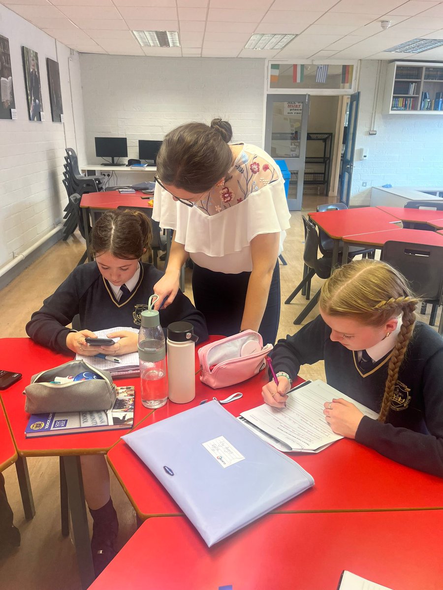 portumnacommsch's tweet photo. 1st YR students in Homework Club are off to a strong start, building habits and tackling challenges with support from volunteer teachers, TY Cairde mentors Sarah & Tara, and Ms. Cormican on duty tonight! Huge thanks to Ms. N. Byrne for coordinating everything! 🙌📚 #HomeworkClub https://t.co/OB8gfg6g0f