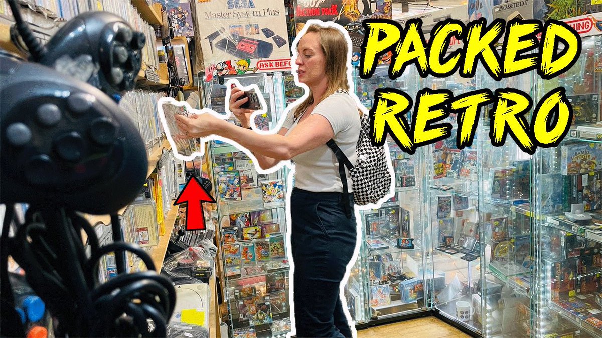 🇬🇧Her search GETS INTENSE at Sore Thumbs Retro Games
youtu.be/QAiO5uXTDXQ

<a href="/SoreThumbRetro/">Sore Thumb Retro Games</a> Give them a follow #Team24